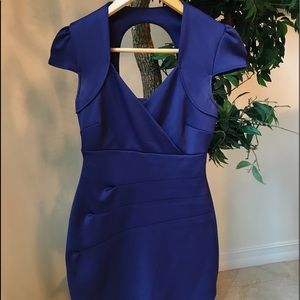GUESS - mini purple cocktail party dress - size 0